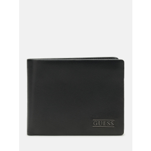 Мужское портмоне кожаное Guess SM2510-LEA24 Black (7613395753203) в Черновцах