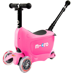 Самокат Micro Mini 2Go Deluxe Plus Pink (MMD033) (7640108563323) ТОП в Чернівцях