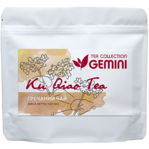 Чай гречаний Gemini Tea Collection Ku Qiao Tea 100 г (4820156431857) краща модель в Чернівцях