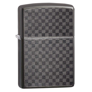 Запальничка Zippo 28378 Iced Carbon Fiber Design (29823) краща модель в Чернівцях