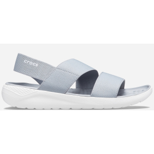 Сандалії Crocs Jibbitz Womens LiteRide Stretch Sandal 206081-00J-W7 37-38 23.8 см Light Grey/White (9001057683704_191448503915) ТОП в Чернівцях