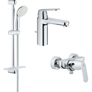 Набір змішувачів GROHE Eurosmart Cosmopolitan 126114M краща модель в Чернівцях