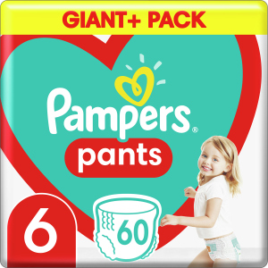 Подгузники-трусики Pampers Pants Размер 6 (15+ кг) 60 шт (8001090995179_8006540068526) в Черновцах