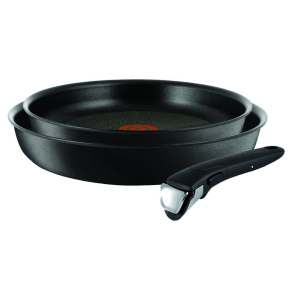 Набір сковорідок Tefal Ingenio Expertise 24 та 28 см + знімна ручка (L6509205) ТОП в Чернівцях