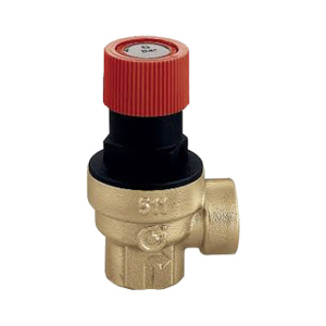 Запобіжний клапан Caleffi DN 1/2" (1,5 бара) для систем опалення (513415) краща модель в Чернівцях