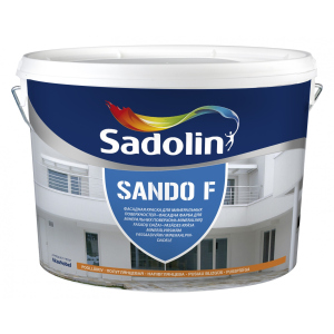 Фасадная краска Sadolin Sando F 5 л Белая в Черновцах