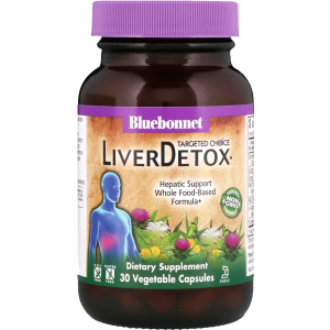 Комплекс для Детоксикации Печени Liver Detox Targeted Choice Bluebonnet Nutrition 30 растительных капсул (743715020207) ТОП в Черновцах