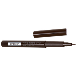 Підводка для очей Isadora Fine Liner Eye Stylo №02 Dark Brown 1.1 мл (97317851128023)