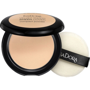 хороша модель Пудра для обличчя Isadora Velvet Touch Sheer Cover Compact Powder 42 warm vanilla 10 г (7317852149423)