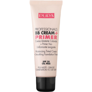 Тональний крем Pupa ВВ Cream + Primer Tone-Cream для жирної шкіри №002 sand 50 мл (8011607211968)