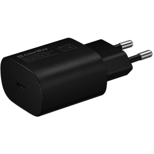 Мережевий зарядний пристрій ColorWay Power Delivery PPS USB Type-C (25W) Black (CW-CHS033PD-BK) в Чернівцях