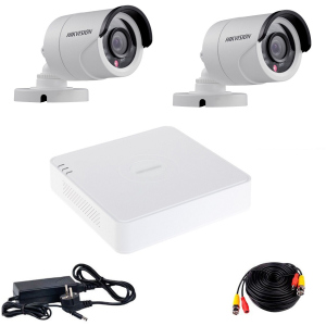 Комплект відеоспостереження Hikvision Turbo HD-2W KIT в Чернівцях