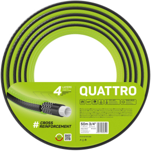 Шланг поливочный Cellfast Quattro 50 м 3/4” (10-073) в Черновцах