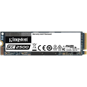 Kingston KC2500 1TB NVMe M.2 2280 PCIe 3.0 x4 3D NAND TLC (SKC2500M8/1000G) в Черновцах