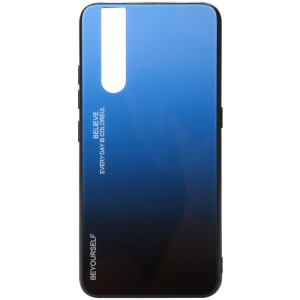 хороша модель Панель BeCover Gradient Glass для Vivo V15 Pro Blue-Black