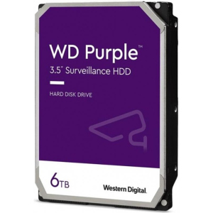 Накопитель HDD SATA 6.0TB WD Purple 5400rpm 128MB (WD62PURZ) в Черновцах