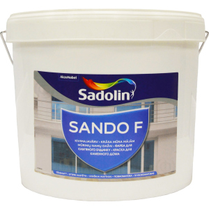 Фарба Sadolin Sando F - глибокоматова водяна фарба для бетону, біла, BW, 10 л (5072951) рейтинг