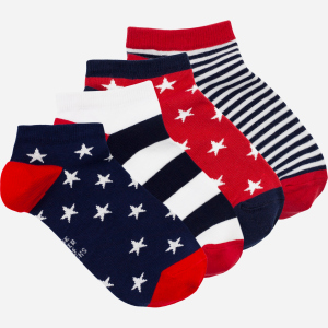 Набор носков The Pair of Socks 4P-121-RWB/BX 35-37 (4 пары) Разноцветный (4820234210626) в Черновцах