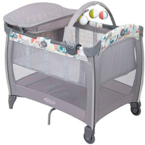 Манеж-кроватка Graco Contour Electra Patchwork (9D899PTWEU) ТОП в Черновцах