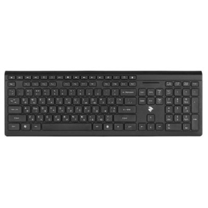 Клавиатура 2E KS210 Slim Wireless Black (2E-KS210WB)