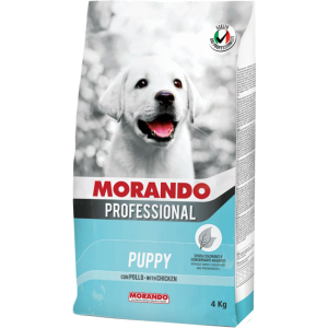 Сухой корм Morando Professional Puppy with Chicken для щенков с курицей 4 кг (8007520099936 / 8007520096010) ТОП в Черновцах