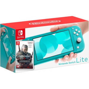 Nintendo Switch Lite Turquoise + Гра The Witcher 3: Wild Hunt Complete Edition (російська версія) ТОП в Чернівцях