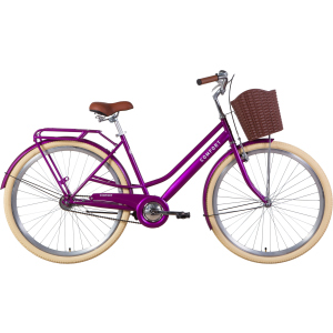 Велосипед Dorozhnik COMFORT FEMALE Velosteel 28" 19.5" 2021 Фіолетовий (OPS-D-28-196) краща модель в Чернівцях