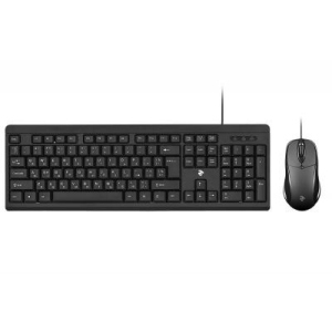 Комплект 2E MK401 USB Black (2E-MK401UB) в Черновцах