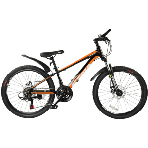 Велосипед Royal Baby Fema MTB 1.0 24" Official UA 2021 Чорний (RB24-10-BLK) ТОП в Чернівцях