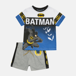 Комплект (футболка + шорты) Disney Batman UE1176 98 см Синий (3609084866044)