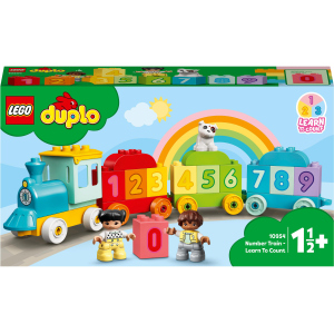 Конструктор LEGO DUPLO Поезд с цифрами — учимся считать 23 детали (10954) лучшая модель в Черновцах