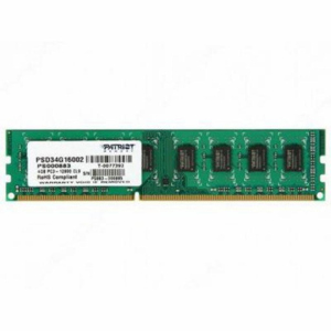 Модуль пам'яті для комп'ютера DDR3 4GB 1600 МГц Patriot (PSD34G16002) в Чернівцях