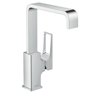 Змішувач Hansgrohe Metropol 230 для умивальника (ручка Loop) поворотний (74511000) гарнітура push-open в Чернівцях