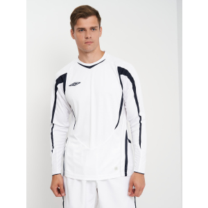 Жіночий лонгслів Umbro Arrow Jersey L/S 112008199 XL Білий (2600000269834) ТОП в Чернівцях