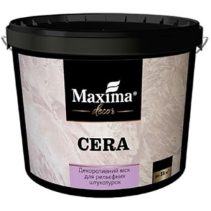 Декоративний віск Maxima для обробки рельєфних штукатурок "Cera" 1 л (4820024426794) ТОП в Чернівцях