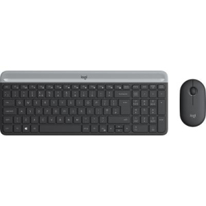 Комплект Logitech MK470 Wireless Slim Graphite (920-009206). 42624 ТОП в Чернівцях