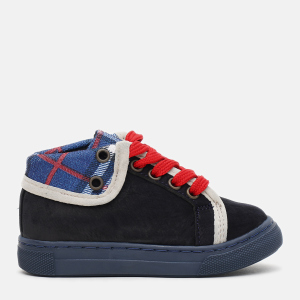 Кеды детские кожаные VUVU KIDS Navy NBK 227 29 (12) (11) Синие (8380000322729) лучшая модель в Черновцах