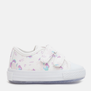 Кеды детские VUVU KIDS White colorful unicorns 3435 12.5 30 Белые (8380001343530) лучшая модель в Черновцах