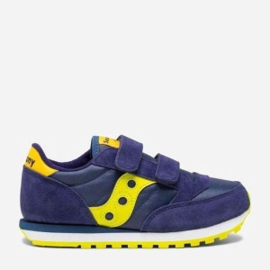 Кросівки дитячі Saucony Jazz Double Hl SK264787 35 (1.5) Navy/Green/Yellow (194917114278) ТОП в Чернівцях