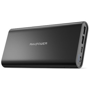 RavPower Power Bank 26800mAh USB-C/2xUSB (RP-PB067) чорний ТОП в Чернівцях