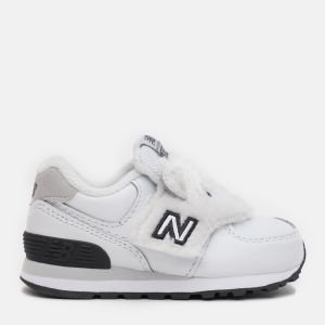 Кроссовки детские кожаные New Balance 574 Zoo IV574AQB 21.5 (5.5) Белые (194389759700) ТОП в Черновцах