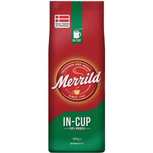 Кофе Lavazza Merrild In-Cup жареный молотый 400 г (8000070002395) лучшая модель в Черновцах