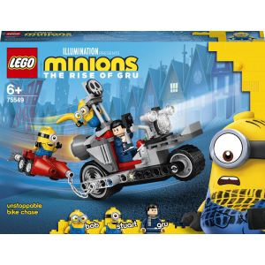 Конструктор LEGO Minions Неймовірна погоня на мотоциклі 136 деталей (75549) ТОП в Чернівцях