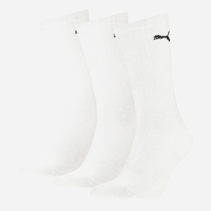 Шкарпетки Puma Sport 3-Pack 88035502 47/49 3 пари White (8713537330046) краща модель в Чернівцях