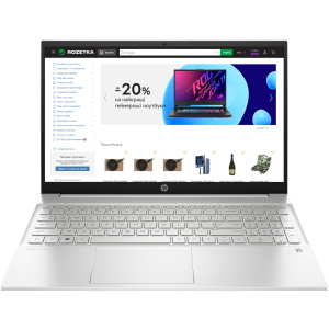 Ноутбук HP Pavilion 15-eh1106ua(4A7N2EA) Silver краща модель в Чернівцях