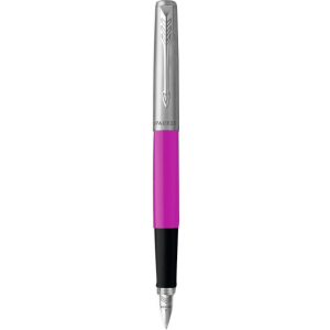 Ручка перова Parker Jotter 17 Plastic Pink CT FP F (15 511) ТОП в Чернівцях