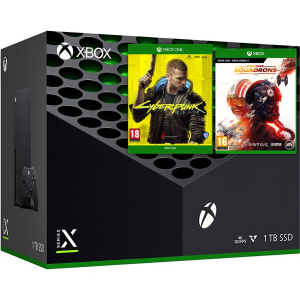 Microsoft Xbox Series X 1Tb + Cyberpunk 2077 (російська версія) + Star Wars: Squadrons (російська версія) ТОП в Чернівцях