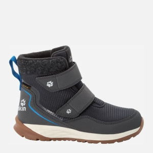 Ботинки Jack Wolfskin Polar Bear Texapore Mid Vc K 4036162-6354 28 (10UK) Темно-Серый/Синий (4060477695136) лучшая модель в Черновцах