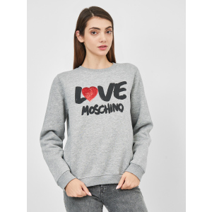 Свитшот Love Moschino 9896.1 38 (M) Серый ТОП в Черновцах