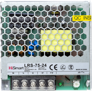 Блок живлення HiSmart 24V 3.2A 75W (LRS-75-24) надійний